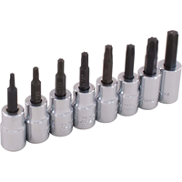 Jeu de douilles, Torx, Prise 3/8", 8 mrcx Mukwa Safety Services
