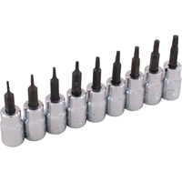 Jeu de douilles, Torx, Prise 3/8", 9 mrcx Mukwa Safety Services