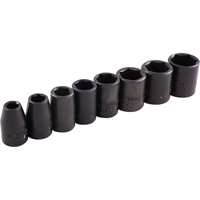 Jeu de douilles, 8 Mcx, Chocs, Prise de 3/8" Mukwa Safety Services