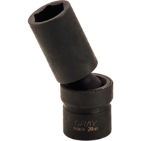Universal Joint Socket , 10 mm, 1/2" Drive, 6 Points Mukwa Safety Services