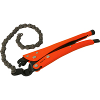Locking Chain Clamp Pliers, 13" Length, Omnium Grip Mukwa Safety Services
