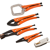 Welding Locking Plier Set, 5 Pieces Mukwa Safety Services