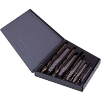 Combination Screw Extractor & Drill Set, High Speed Cobalt, 10 Pieces Mukwa Safety Services