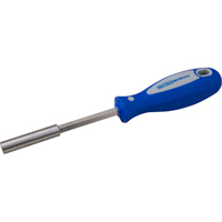 Hex Bit Holder, 1/4" Drive, 8" L, Magnetic Mukwa Safety Services