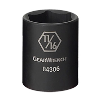Socket, Impact, 3/4", 3/8" Drive, 6 Points Mukwa Safety Services