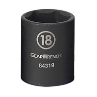 Socket, Impact, 13 mm, 3/8" Drive, 6 Points Mukwa Safety Services