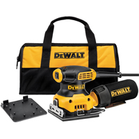 Palm Grip Sander Kit, 1/4" Sand Paper, 2.3 A, 120 V, 14 000 OPM Mukwa Safety Services