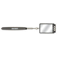 Inspection Mirror, Rectangular, 2-3/4" L x 1-7/8" W, Telescopic Mukwa Safety Services
