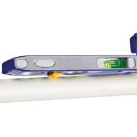 250 Series Heavy-Duty Torpedo Level, 9" L, Aluminum, 4 Vials, Magnetic Mukwa Safety Services