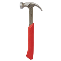 Marteau &agrave; panne incurv&eacute;e et face lisse, 20 oz, Prise en Acier plein, 14" lo Mukwa Safety Services