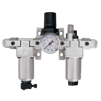 Modular Filter, Regulator & Lubricator (Gauge Included), 3/4" NPT Mukwa Safety Services