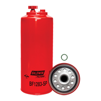 BF1283-SP Fuel/Water Separator Spin-On with Sensor Port & Drain Mukwa Safety Services