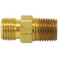 Reducer/Adapter Fitting, 1/4" x 1/4" Dia, Brass Mukwa Safety Services