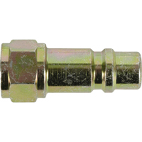 Quick Couplers - 1/2" Industrial, One Way Shut-Off - Plugs, 3/8" Mukwa Safety Services