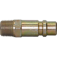 Quick Couplers - 1/2" Industrial, One Way Shut-Off - Plugs, 3/8" Mukwa Safety Services