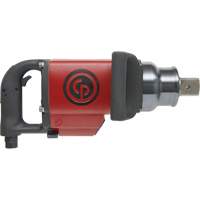 Square Drive Impact Wrench, 1-1/2" Drive, 1/2" NPTF Air Inlet, 3500 No Load RPM Mukwa Safety Services