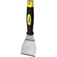 Bent Chisel Scraper, Carbon Steel Blade, 6" Wide, Plastic Handle Mukwa Safety Services