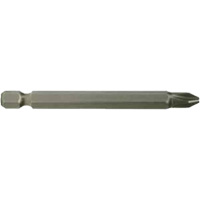 Pro-Tip&reg; Power Driver Bit, Phillips, #1 Tip, 3/16" Drive Size, 3" Length Mukwa Safety Services
