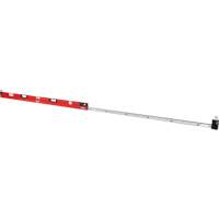 Niveau extensible RedStick, Poutre en I, 12' lo, Aluminium, 3, Magn&eacute;tique Mukwa Safety Services