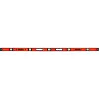 Heavy Duty Level, I-Beam, 72" L, Aluminum, 5, Non-Magnetic Mukwa Safety Services