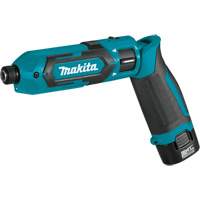 Impact Driver Kit, 1/4", 220 in-lbs Max. Torque, 7.2 V, Lithium-Ion Mukwa Safety Services