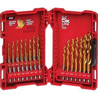 Shockwave Impact Duty Drill Bit Set, 23 Pieces, Titanium Mukwa Safety Services
