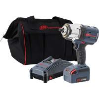 IQv20 High Torque Cordless Impact Wrench Kit, 20 V, 1/2" Socket Mukwa Safety Services