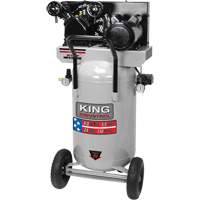 Air Compressor, Electric, 24 Gal. (29 US Gal), 150 PSI, 120/1/240/1 V Mukwa Safety Services