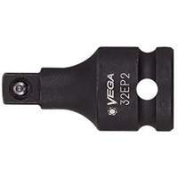Adaptateur pour douille, Chocs, Prise 1/2", Douille 1/4", 1,25" lo, Sph&eacute;rique Mukwa Safety Services