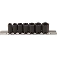 Magnetic Socket Set, 7 Pcs, Impact, 1/4" Drive Size Mukwa Safety Services