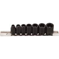 Magnetic Socket Set, 7 Pcs, Impact, 1/4" Drive Size Mukwa Safety Services