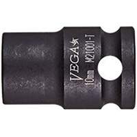 Thin Walled Socket, Impact, 8 mm, 3/8" Drive, 6 Points Mukwa Safety Services