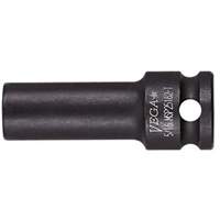 Thin Walled Socket, Impact, 1/2", 3/8" Drive, 6 Points, Deep Mukwa Safety Services