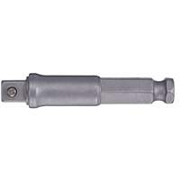 Adapter & Extension, 7/16" Drive Size, 1/2" Male Size, Pin, 3" L Mukwa Safety Services