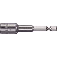 Tourne-&eacute;crou, Embout 10 mm, Prise 1/4", 1-3/4" lo, Magn&eacute;tique Mukwa Safety Services