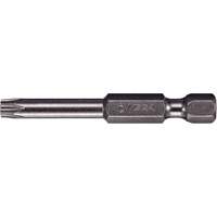 Embout pour outil &eacute;lectrique, Torx, Embout T-15, Prise 1/4", Longueur 3-1/2" Mukwa Safety Services