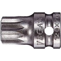 Socket Bit, Triple Square, 5 x 3/4" L, 1/4" Drive Mukwa Safety Services