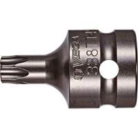 Embout &agrave; ins&eacute;rer, Torx inviolable, 30 x 1-1/2" lo, Prise 1/2" Mukwa Safety Services