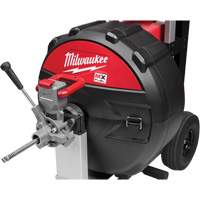 MX Fuel Sewer Drum Machine with PowerTredz, Electric, 5/8" x 100' and 3/4" x 100' Mukwa Safety Services
