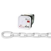 System 3 Anchor Lead Proof Coil Chain, Low Carbon Steel, 5/16" x 75' (22.9 m) L, Grade 30, 1900 lbs. (0.95 tons) Load Capacity Mukwa Safety Services