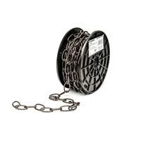 Decorator Chain, Carbon Steel, #10 x 40' (12.2 m) L, 35 lbs. (0.0175 tons) Load Capacity Mukwa Safety Services