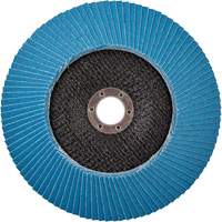 BlueFire R884P Coarse Grit Flap Disc, 7" x 7/8", Type 27, 80 Grit, Zirconia Alumina Mukwa Safety Services