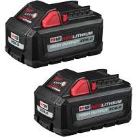 Redlithium High Output XC6.0 Battery Packs, Lithium-Ion, 18 V, 6 Ah Mukwa Safety Services