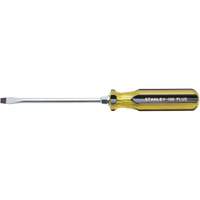 100 PLUS&reg; Standard Slotted Tip Screwdriver, 5/16" Tip, Round, 11" L, Plastic Handle Mukwa Safety Services