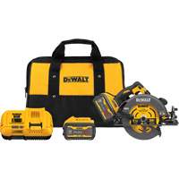 Ensemble scie circulaire sans fil Flexvolt Max** avec frein &eacute;lectrique, 7-1/4", 60 V Mukwa Safety Services