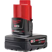 M12 Redlithium XC6.0 Battery, Lithium-Ion, 12 V, 6 Ah Mukwa Safety Services