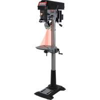 Perceuse &agrave; colonne &agrave; vitesse variable, 15", Mandrin 5/8", 3300 tr/min Mukwa Safety Services
