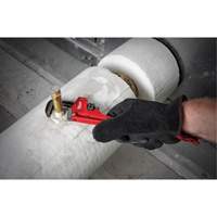 Pipe Wrench, 3/4" Jaw Capacity, 6" Long, Powder Coated Finish Mukwa Safety Services
