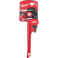 Cl&eacute; &agrave; tuyau, Cap des m&acirc;choires 1-1/2", Longueur 10", Fini Rev&ecirc;tement en poudre, Prise Ergonomique Mukwa Safety Services