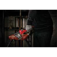 Cl&eacute; &agrave; tuyau, Cap des m&acirc;choires 1-1/2", Longueur 10", Fini Rev&ecirc;tement en poudre, Prise Ergonomique Mukwa Safety Services
